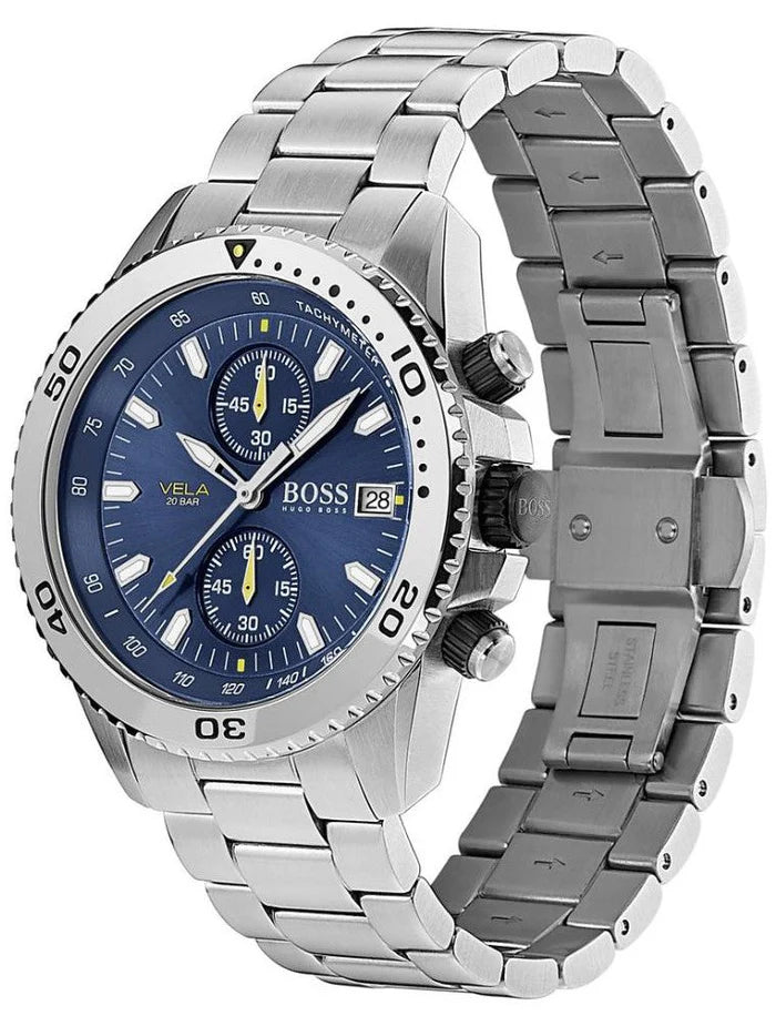 Hugo Boss Chronograph Vela Mens Watch (1513775)